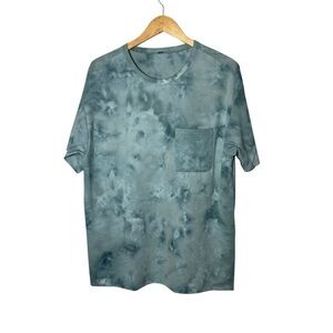 Lululemon Mens Always Agile Tie Dye Short Sleeve Shirt